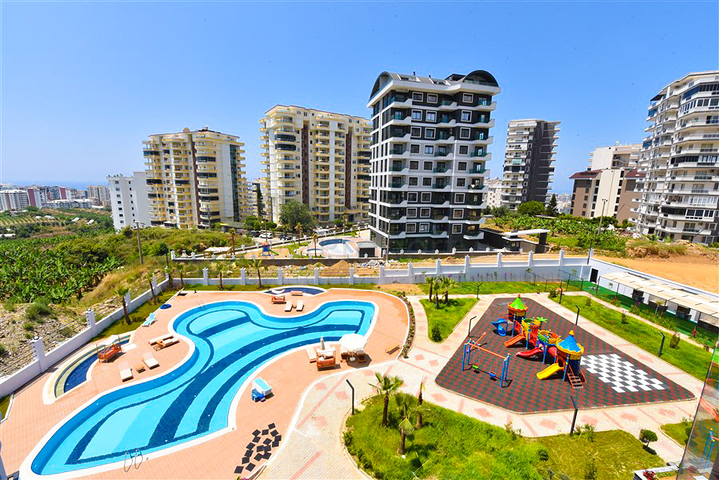 Helle und gemütliche 1+1 Wohnung im Stadtteil Mahmutlar