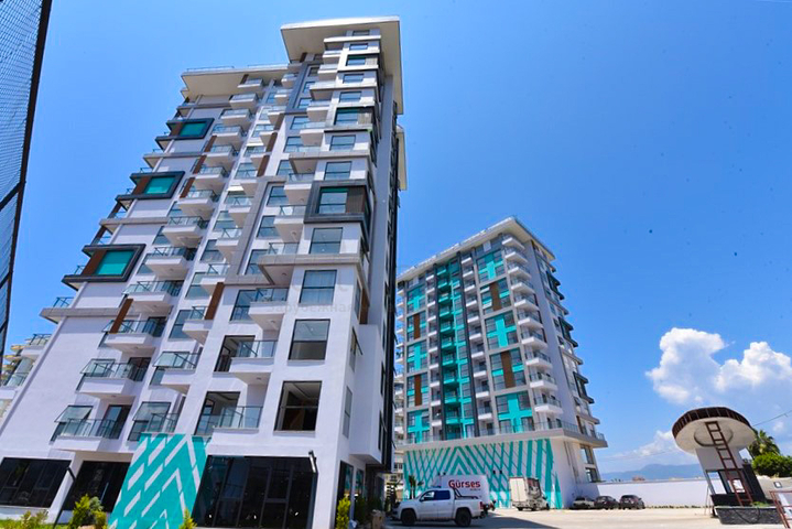 Helle und gemütliche 1+1 Wohnung im Stadtteil Mahmutlar