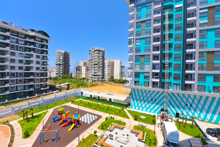 Helle und gemütliche 1+1 Wohnung im Stadtteil Mahmutlar