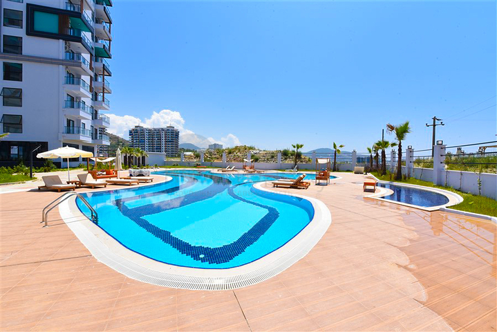 Helle und gemütliche 1+1 Wohnung im Stadtteil Mahmutlar