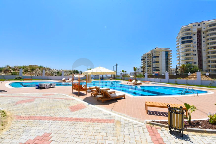 Helle und gemütliche 1+1 Wohnung im Stadtteil Mahmutlar