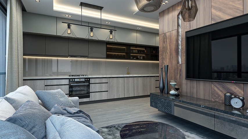 Attraktives Projekt 600 m vom Meer entfernt in Mersin