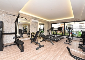 1+1 möblierte Wohnung in einem neuen Komplex auf Cleopatra