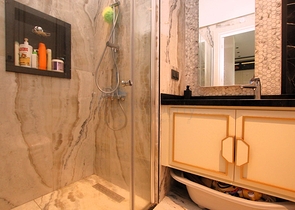 1+1 möblierte Wohnung in einem neuen Komplex auf Cleopatra