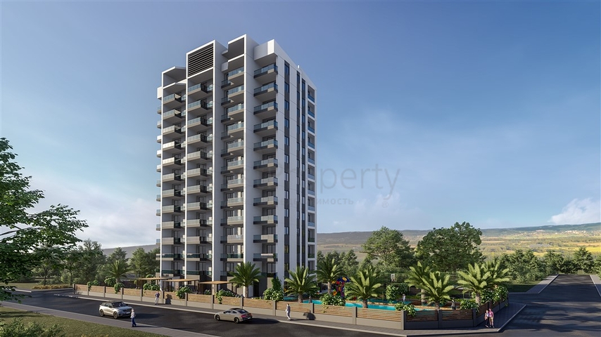 Neuer Investitionskomplex im Stadtteil Erdemli