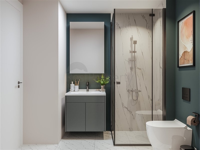 Komfortklasse-Projekt in der Nähe des Meeres 