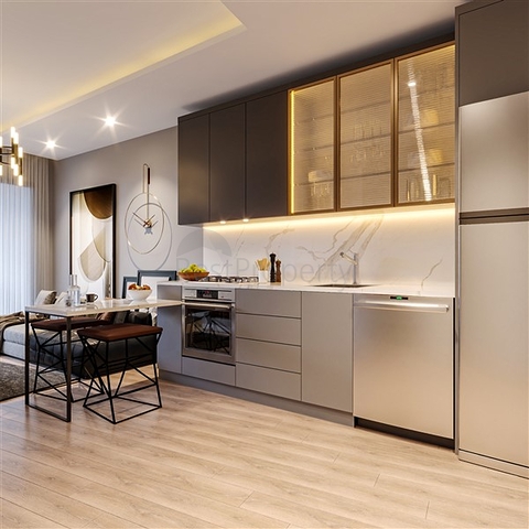 Apartments im Bau in einem der Ferienorte von Mersin