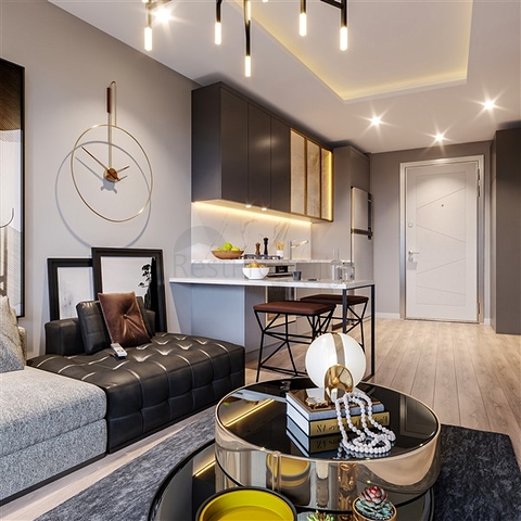 Apartments im Bau in einem der Ferienorte von Mersin