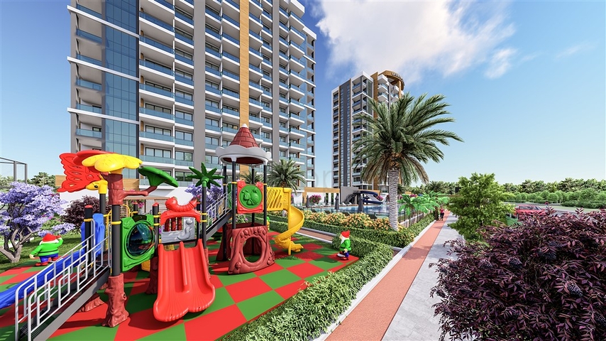 Groß angelegtes Bauprojekt im Stadtteil Tomyuk Erdemli