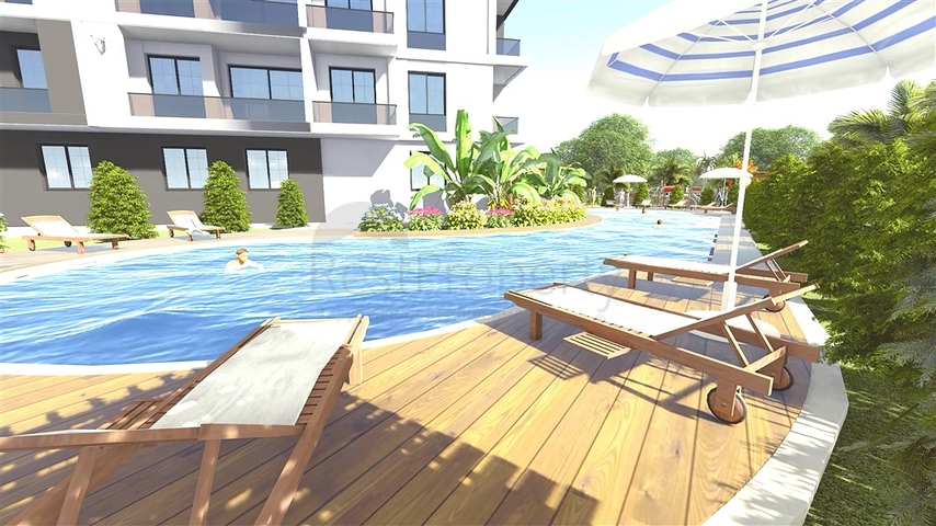 Neues Projekt von einem Bauträger im Stadtteil Erdemli