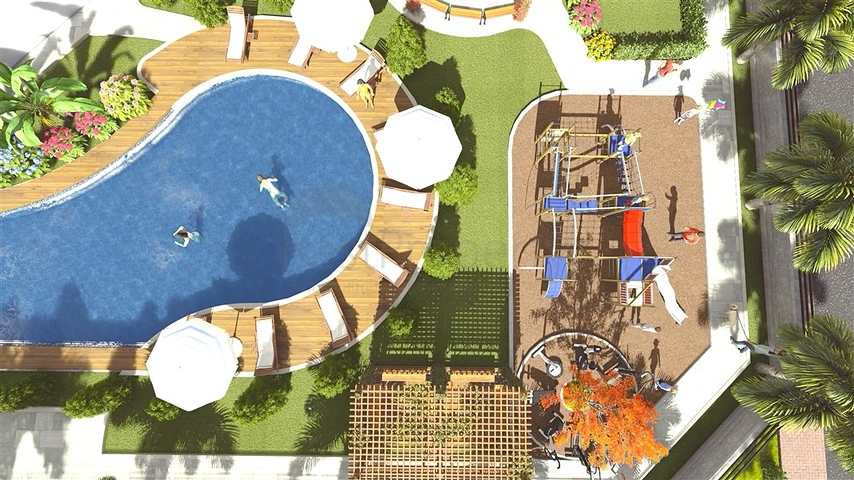 Neues Projekt von einem Bauträger im Stadtteil Erdemli