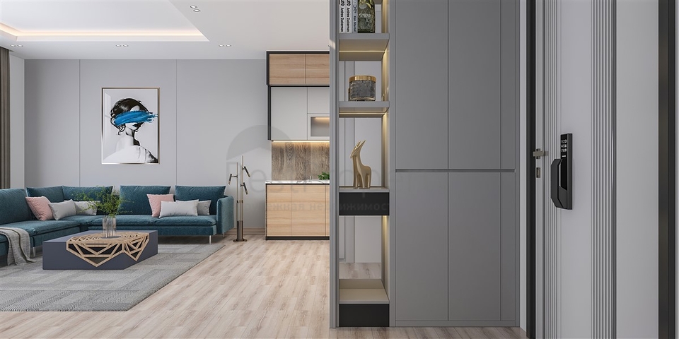 Wohnkomplex mit minimaler Infrastruktur in Mersin