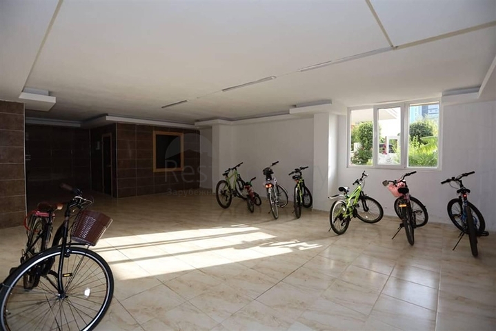 1+1 Wohnung im Stadtteil Mahmutlar, nur 350 Meter vom Meer entfernt 