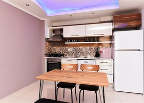 1+1 Wohnung im Stadtteil Mahmutlar, nur 350 Meter vom Meer entfernt 