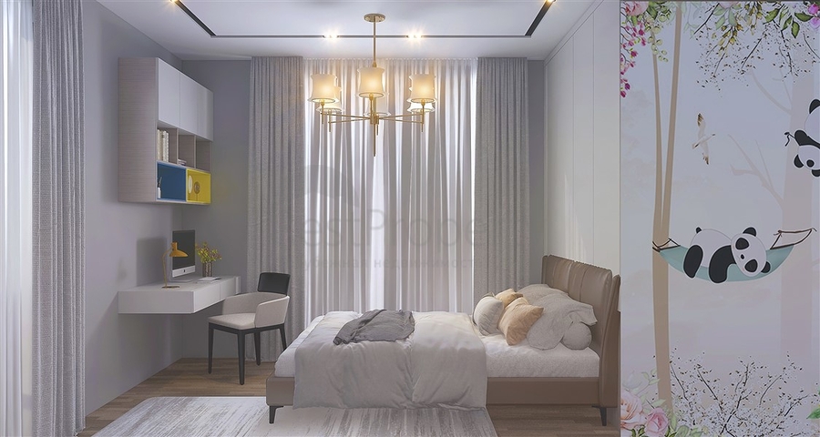 Investitionsprojekt in der Bauphase in Mersin, 500 m vom Meer entfernt