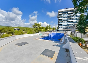 1+1 Wohnung in einem neuen Komplex im Stadtteil Avsallar