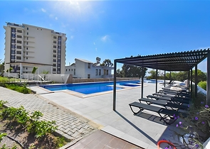 1+1 Wohnung in einem neuen Komplex im Stadtteil Avsallar