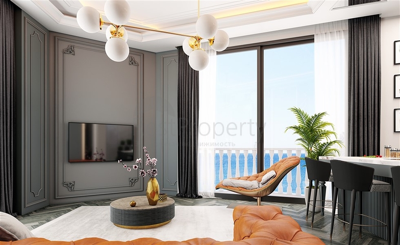 Wohnung in einem Premium-Komplex in der ersten Zeile 