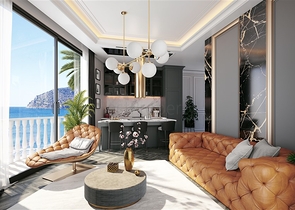 Wohnung in einem Premium-Komplex in der ersten Zeile 