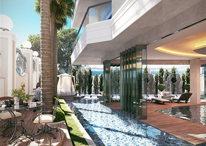 Wohnung in einem Premium-Komplex in der ersten Zeile 