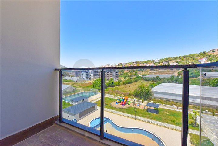 2+1 Apartment mit Bergblick