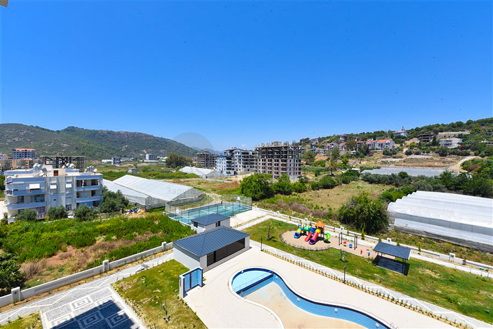 2+1 Apartment mit Bergblick