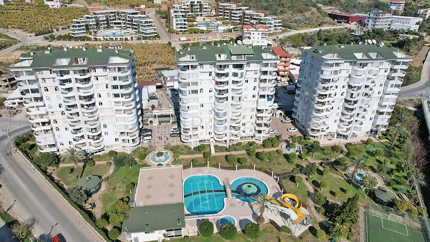 Wohnung 2+1 in einem Hotelkomplex