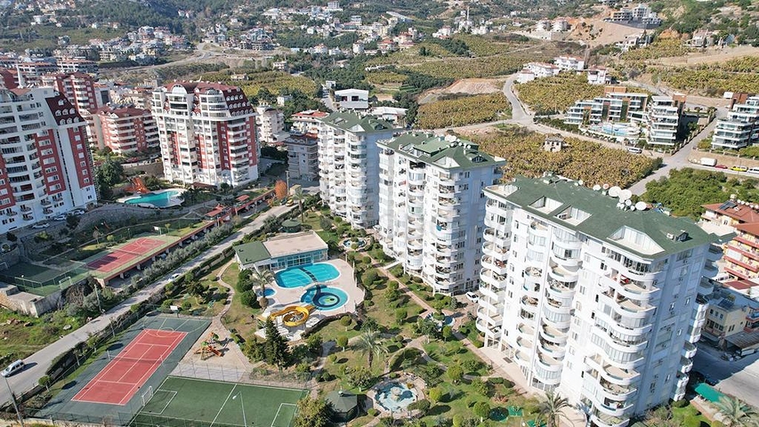 Wohnung 2+1 in einem Hotelkomplex