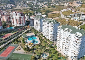 Wohnung 2+1 in einem Hotelkomplex