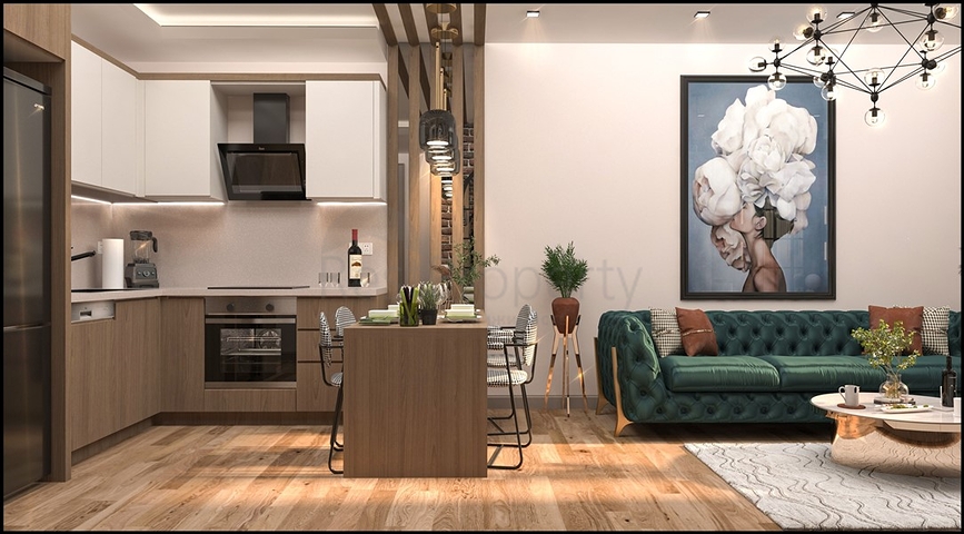 Wohnung im zentralen Viertel von Mersin mit Mietpotenzial