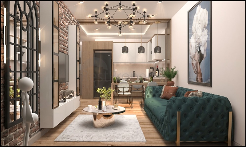 Wohnung im zentralen Viertel von Mersin mit Mietpotenzial