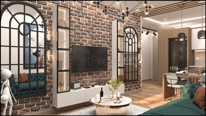 Wohnung im zentralen Viertel von Mersin mit Mietpotenzial