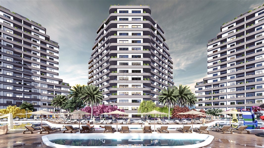 Neuer Hotelkomplex in Mersin