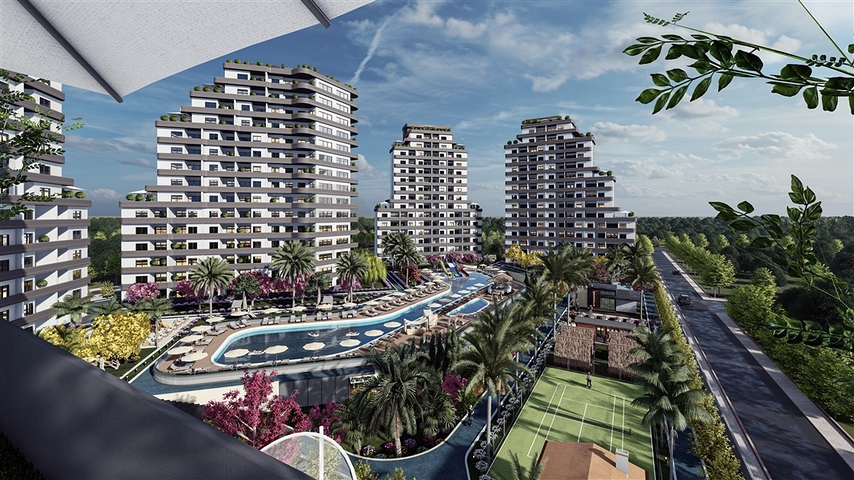 Neuer Hotelkomplex in Mersin