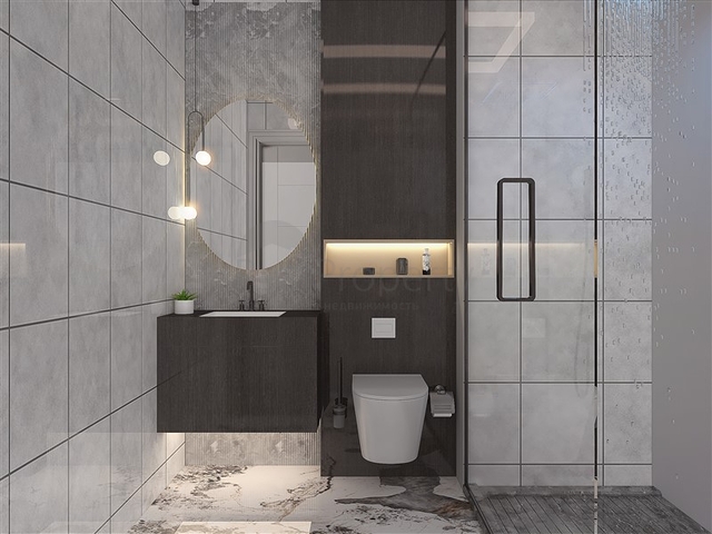 Neuer Gebäudekomplex in Tege