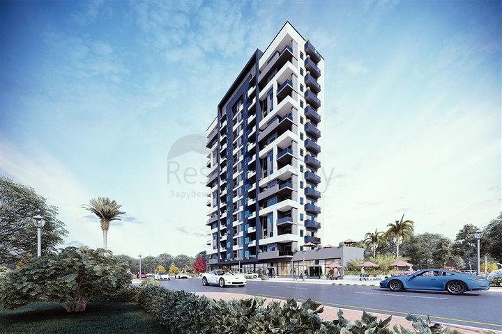 Neuer Gebäudekomplex in Tege