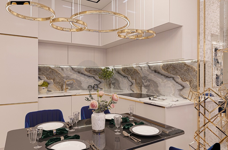 2+1 Wohnung in einem der besten Komplexe im Zentrum von Alanya