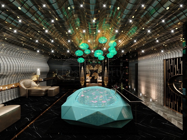 2+1 Wohnung in einem der besten Komplexe im Zentrum von Alanya