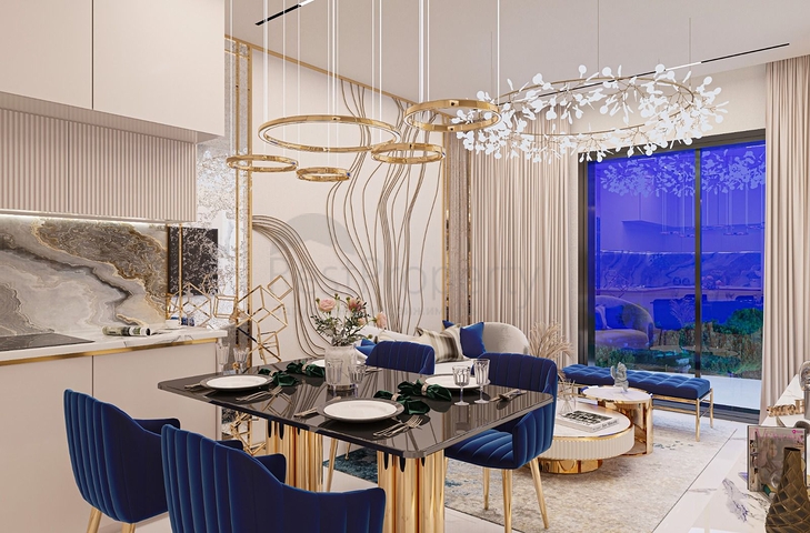 2+1 Wohnung in einem der besten Komplexe im Zentrum von Alanya