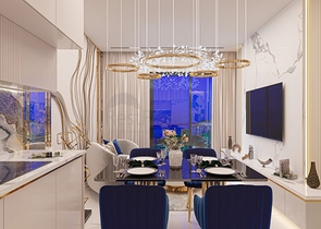 2+1 Wohnung in einem der besten Komplexe im Zentrum von Alanya