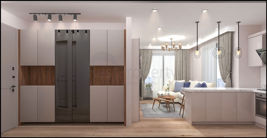 Der Komplex befindet sich in der Bauphase im Stadtteil Erdemli Mersin