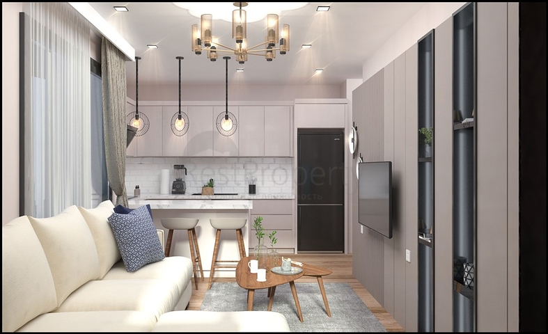 Der Komplex befindet sich in der Bauphase im Stadtteil Erdemli Mersin