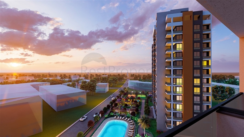 Neues Projekt in der Bauphase im Stadtteil Tege