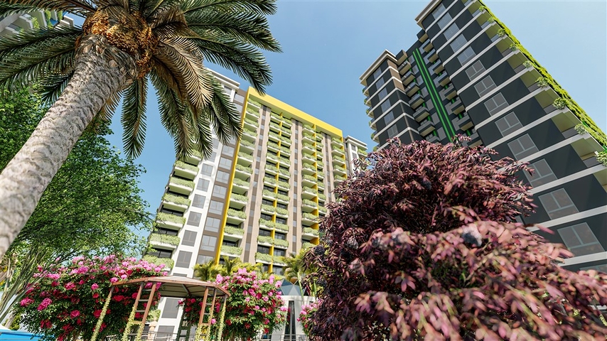 Investitionsprojekt in der Region Erdemli, 200 m vom Meer entfernt