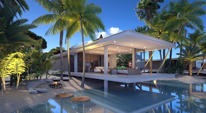 Ein neues Bauprojekt an der Küste Nordzyperns