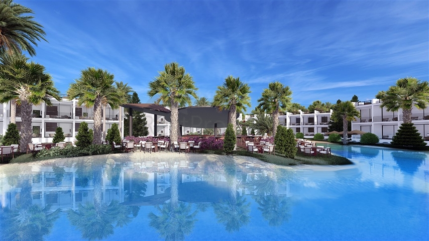 Ein neues Bauprojekt an der Küste Nordzyperns