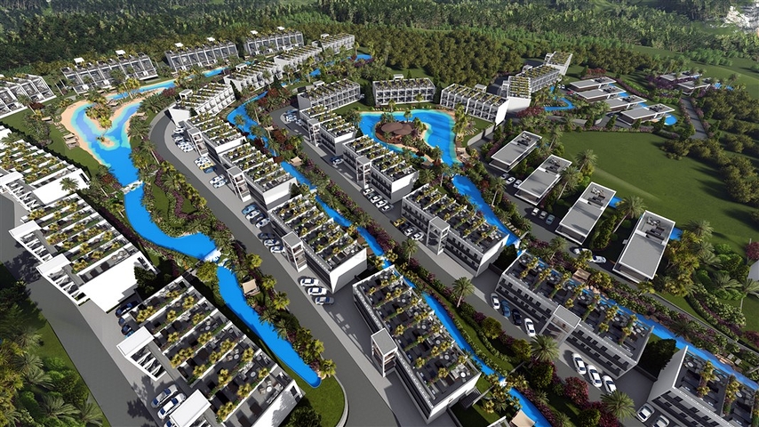 Ein neues Bauprojekt an der Küste Nordzyperns