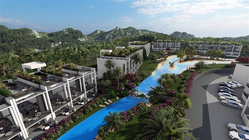 Ein neues Bauprojekt an der Küste Nordzyperns