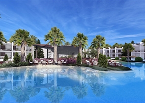 Ein neues Bauprojekt an der Küste Nordzyperns