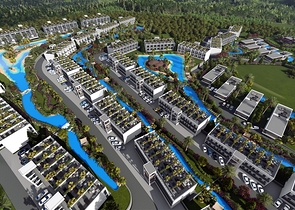 Ein neues Bauprojekt an der Küste Nordzyperns